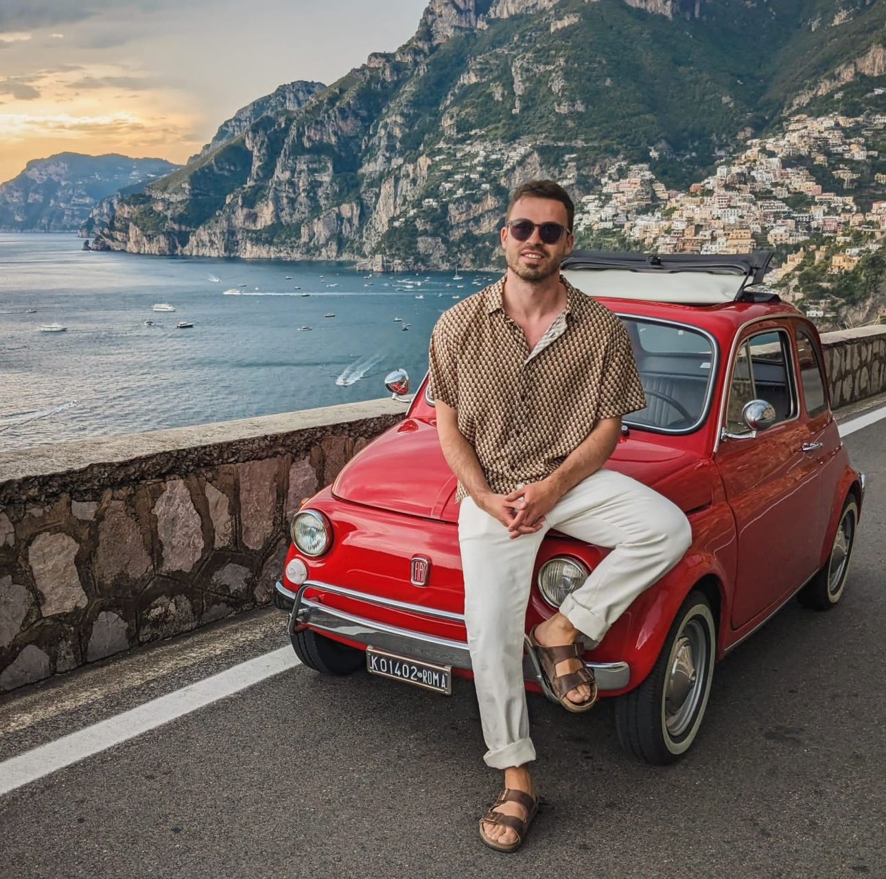 Amalfi Coast Vintage Fiat 500 Tour